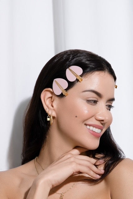 Heart Hair clips
