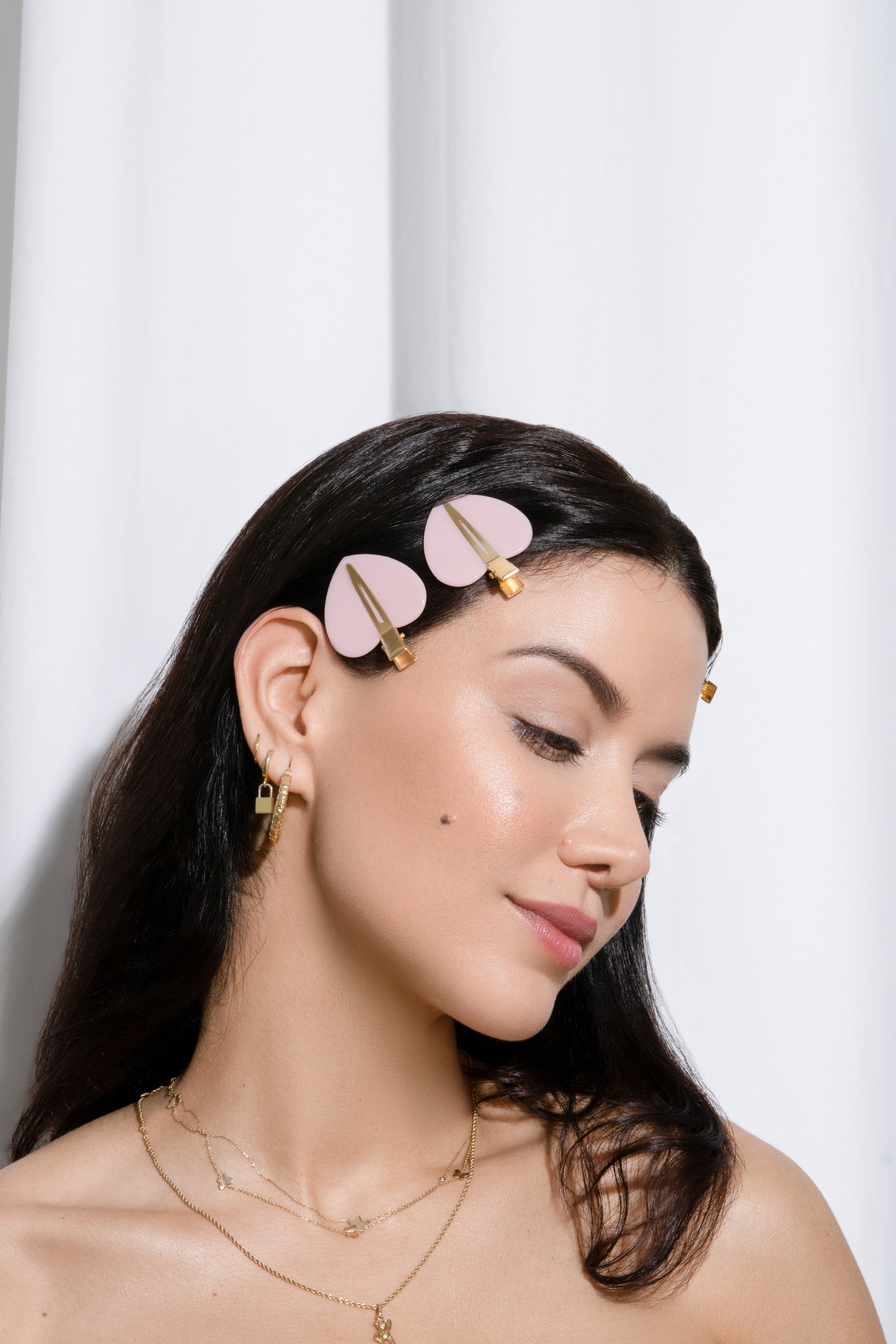 Heart Hair clips